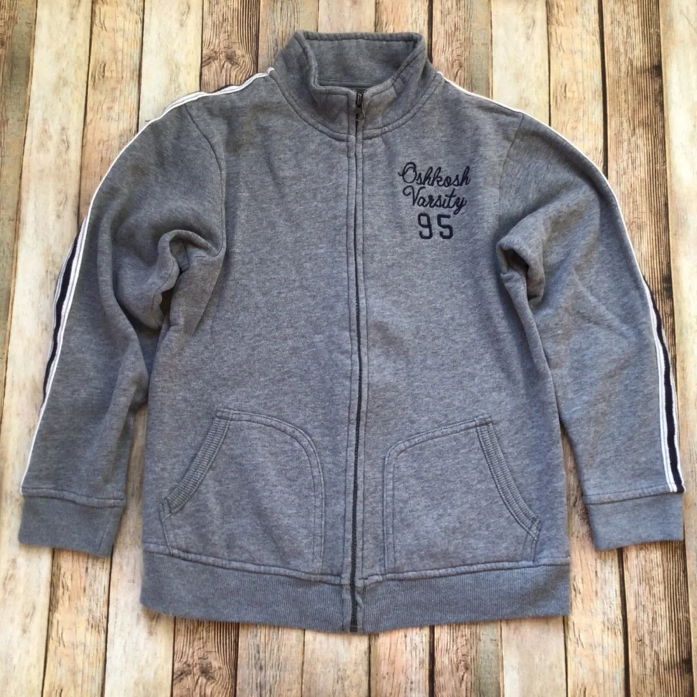 Oshkosh Zippered Sweatshirt Cardigan